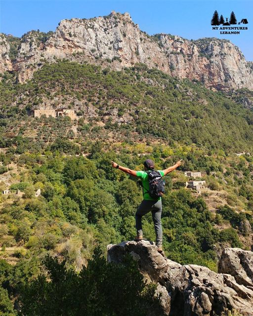 Magical view 🍃🚶 Event this Sunday --> Hiking to Wadi Qannoubine... (Wadi Qannubin, Liban-Nord, Lebanon)