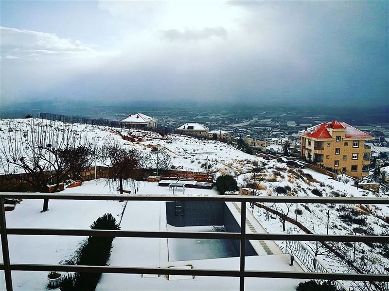 Magical Winter @beitelkroum  snow  winter  whitecoat  cold  freezing  warm... (Beit El Kroum)