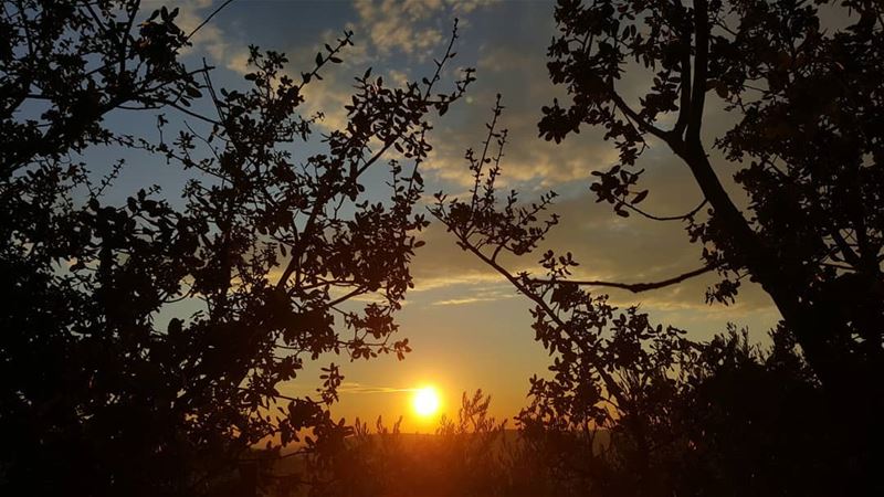  magicalview  sunset🌅  hasbayasunset💓  hasbaya_pictures  hasbaya ... (Hasbayya, Al Janub, Lebanon)