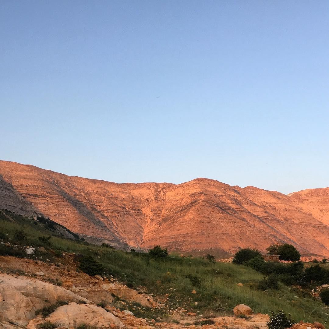 Magnificent Mount Sannine at Sunset  sannine  mountsannine  kesrouan ... (Sannin, Mont-Liban, Lebanon)