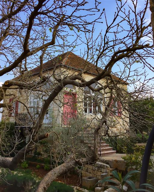 Main entrance  oldhouse  architecture  village  spring  ig_myshot ... (Bterrâm, Liban-Nord, Lebanon)