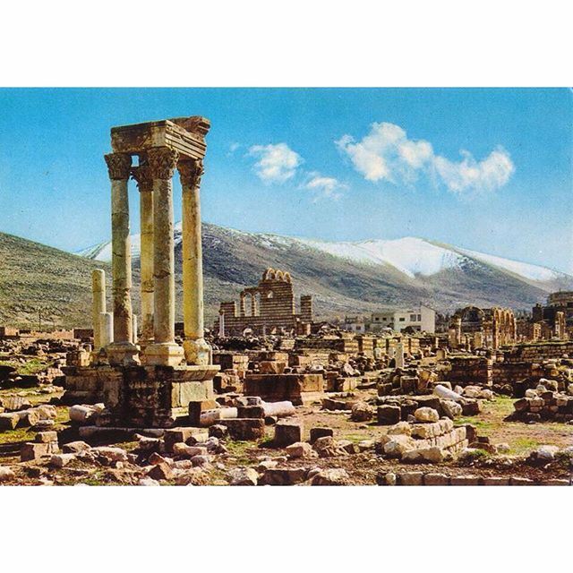 Majdal Anjar in 1965 ,