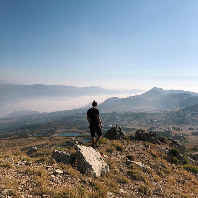 Majestic.  Lebanon  mountain  trail  akoura  lake  trek  nature  outdoors ... (Aaqoura, Mont-Liban, Lebanon)