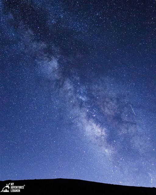 Make a wish🌌🌠  myadventureslebanon  nightphotography  milkyway  stars ...
