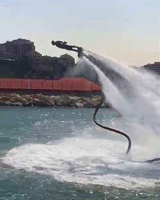 Make it a December to Remember  flyboard  flyboardlebanon  whatsuplebanon ... (Joünié)