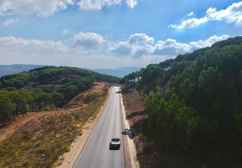 Making Lebanese postcards, with a @mercedesbenz at a time... ... (العيشية)