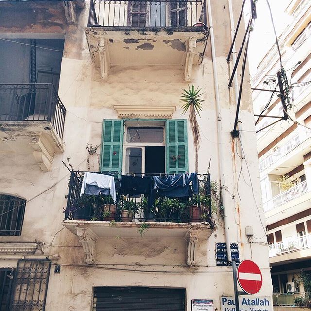 Making the world a greener place liveauthentic 🌱🌿 (Mar Mitir, Achrafieh)