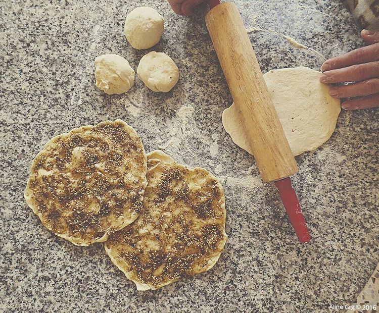 Mama's breakfast ❤🎈 iwakeupfor  mama  breakfast  saghbine  morning ... (Saghbîne, Béqaa, Lebanon)