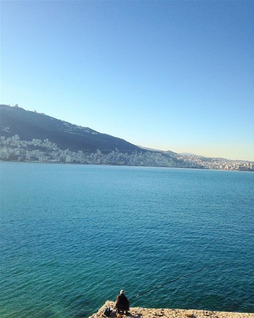 Many men go fishing all their lives without knowing it's not the fish they... (El Maâmelteïne, Mont-Liban, Lebanon)
