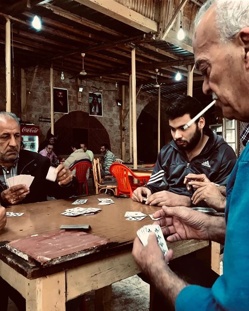 Maq’ha Al-zoujaj (قهوة القزاز) is one of the oldest coffee shops in Sidon.... (Saïda, Al Janub, Lebanon)