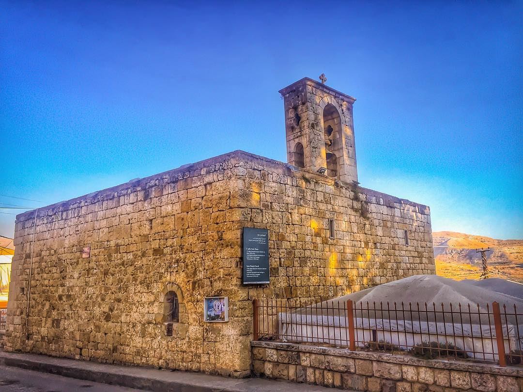 Mar Méma est la plus ancienne église maronite du Liban Toujours debout.... (Ehden, Lebanon)