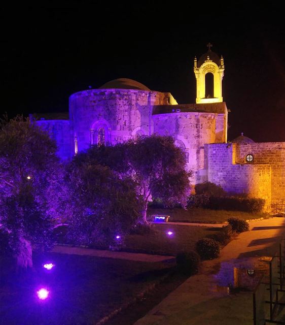 Mar yohana Church, jbeil 💜 lebanon  nature  naturelovers  natureporn ... (Byblos, Lebanon)