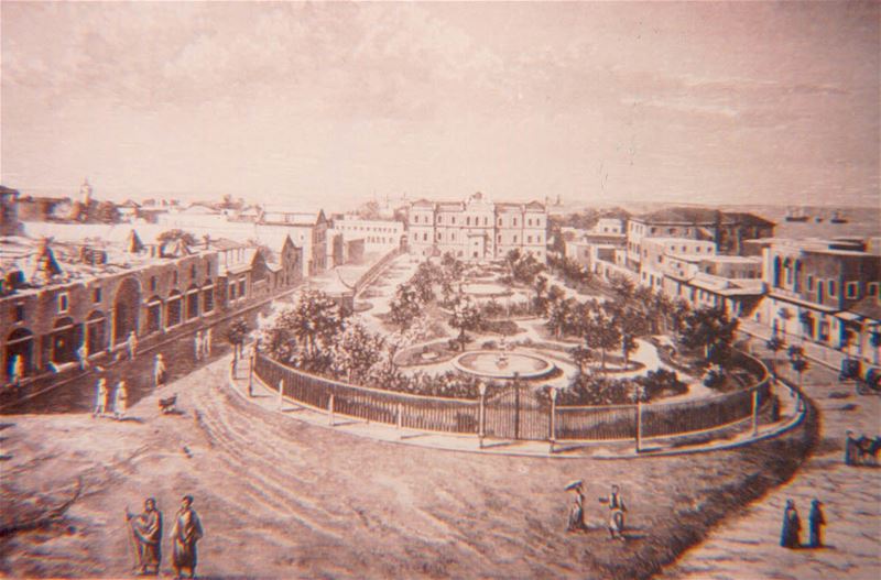Martyrs square - Beirut - 1891 - 