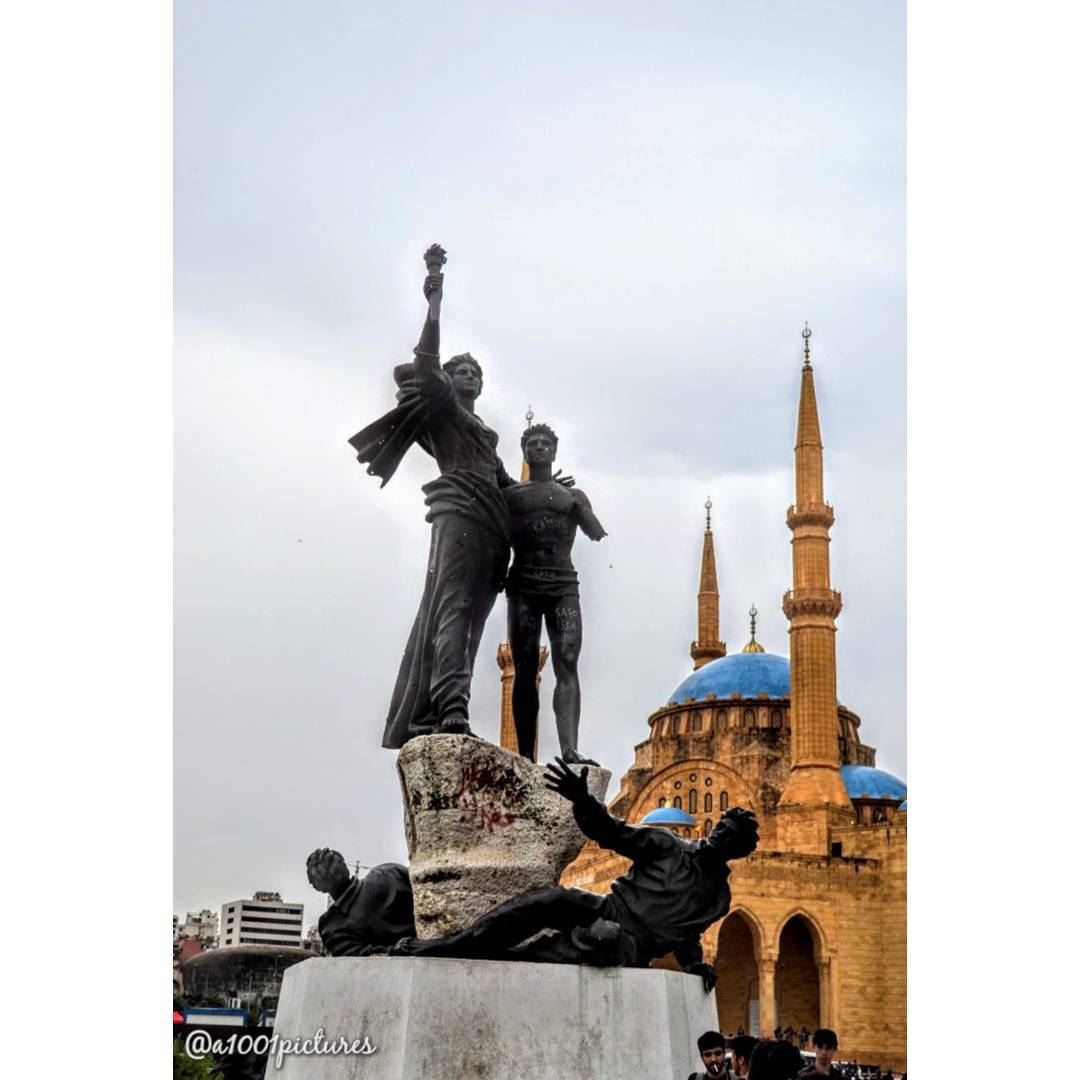 Martyrs' square Beirut!..... travel  beirut  discover  amazing ... (Martyrs' Square, Beirut)