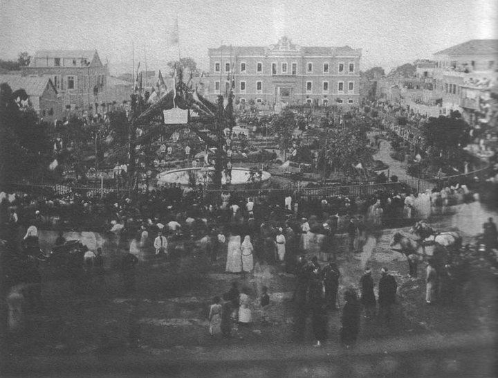 Martyrs Square Inauguration  1884 