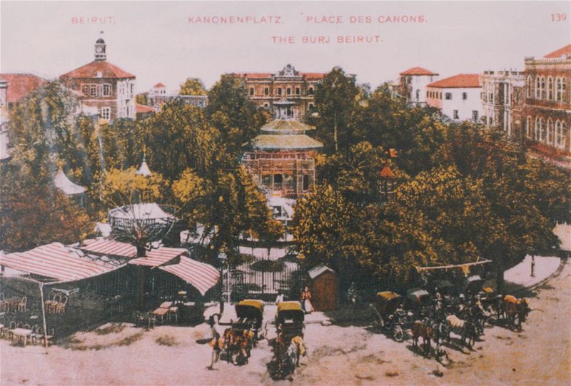 Martyrs Square / Place des Canons - Beirut 1910