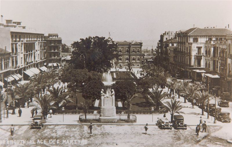 Martyrs Square / Place des Canons - Beirut 1930
