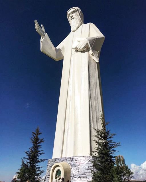 May Saint Charbel's blessings be upon all of you 🙏🏻  lebanon  peace ...