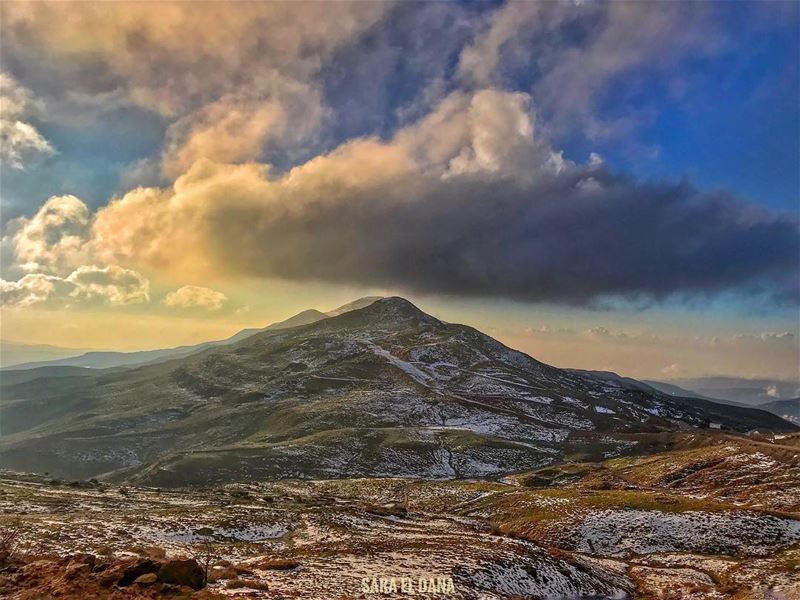 May your dreams be larger than mountains and may you have the courage to... (Mount Sannine)
