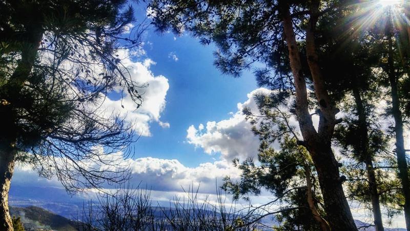 Maybe all what is needed is  raysofhope  landscapephotography ... (Baisour, Mont-Liban, Lebanon)