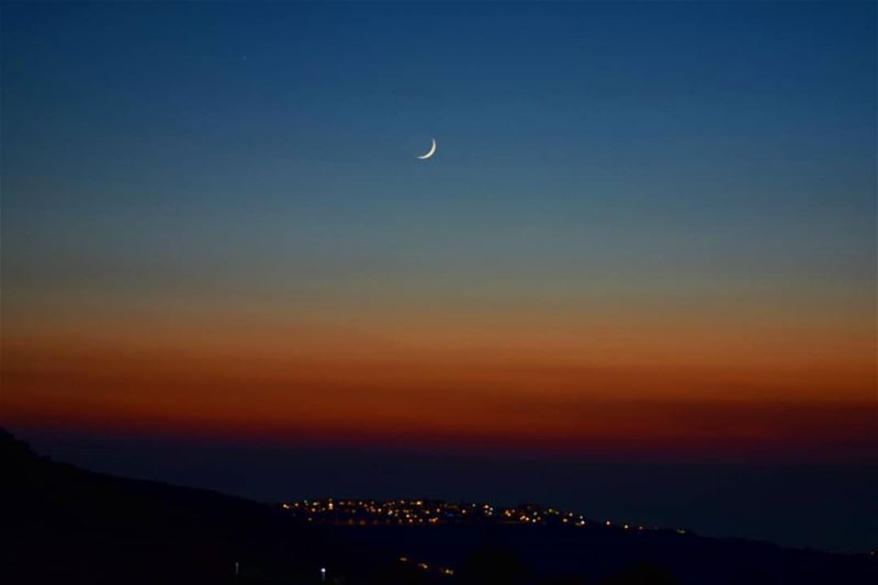 maybe the moon is beautiful because it is far  randomthought  bekaakafra ... (Bekaa Kafra)