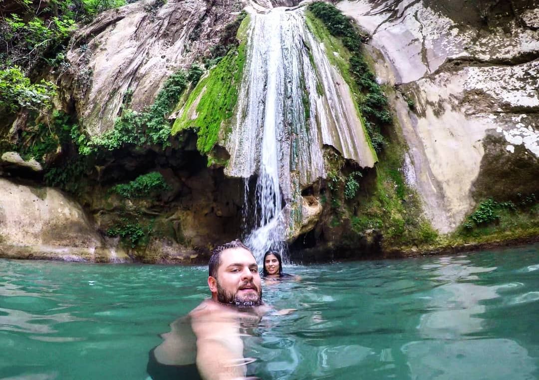 Me and You we Discover the World 😍 Waterfall  NaturalPool  ColdWater ... (Yahchouch)