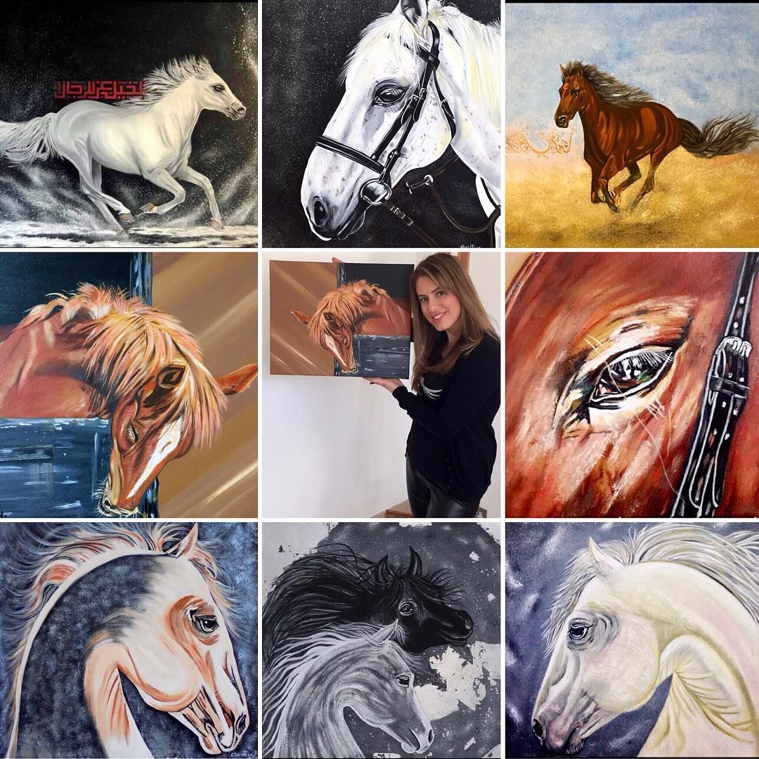 Me, My horses, and my Art👩‍🎨Horses are Angels 👼 without wings❤️ ...