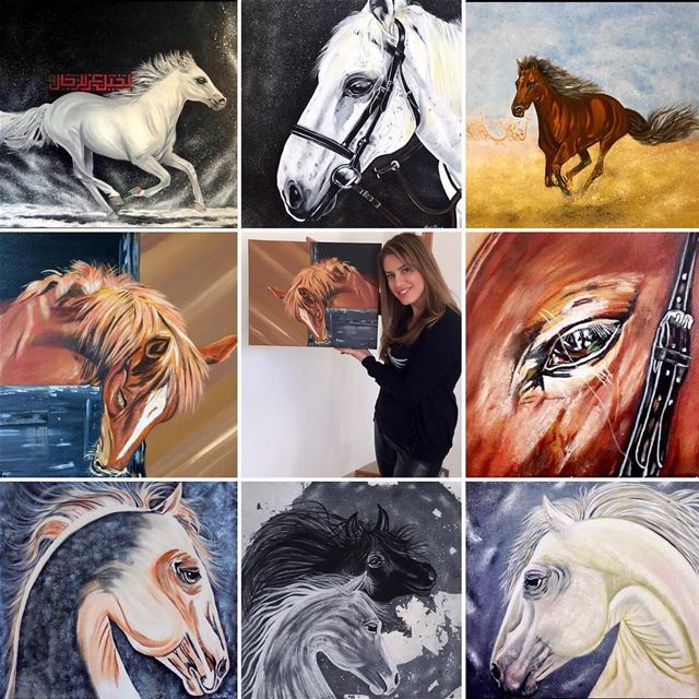 Me, My horses, and my Art👩‍🎨Horses are Angels 👼 without wings❤️ ...