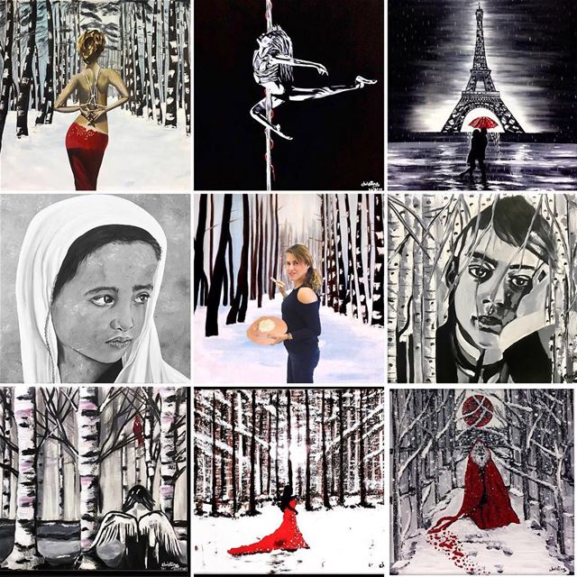 Me Myself and My Passion 👩‍🎨My Work is Me, Surrounded by my creations...