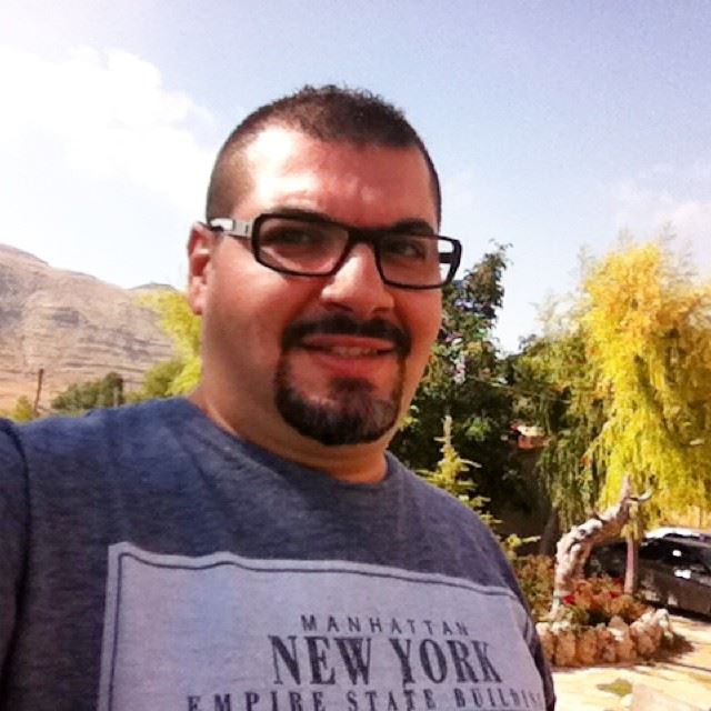  me myself selfie new look haircut spicky nature mountain Faraya Lebanon...