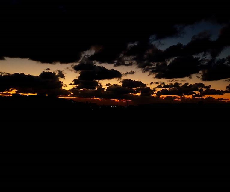 -meanwhile- roadtrip  camping  clouds  sun  sunset  orangeskies  orange ...