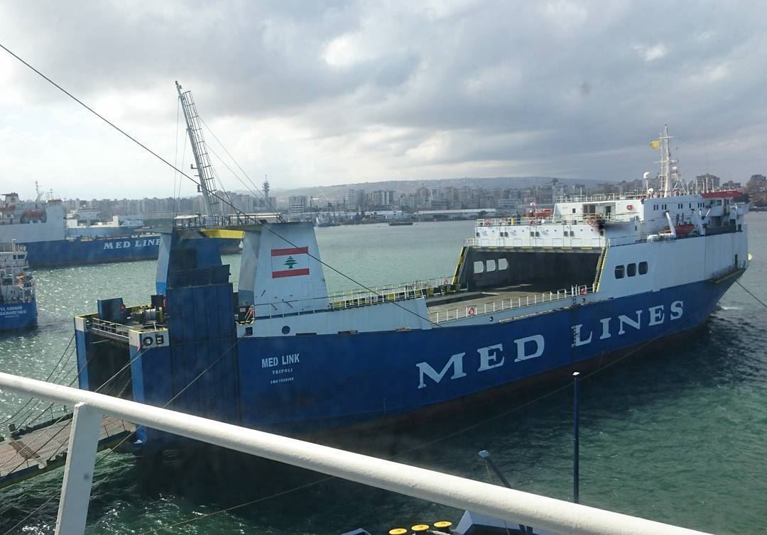 Med Lines - port of Tripoli 