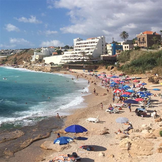  mediterranean  beach  summer  sunnyday  byblos  beautifulview ... (Byblos, Lebanon)
