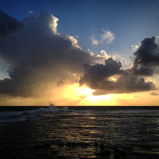 Mediterranean sunset -  ichalhoub in  Tripoli north  Lebanon shooting ...