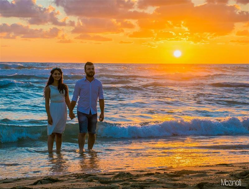 Meet Me where The Sky Touches The Sea .. ❤😉 -_-_-_--_-_-_-_-_-_-_--_-_-__- (Tyre, Lebanon)
