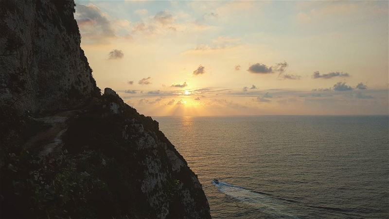 🌅Meet me where the sky touches the sea...... sunset  sea  summer ... (Hamâte, Liban-Nord, Lebanon)