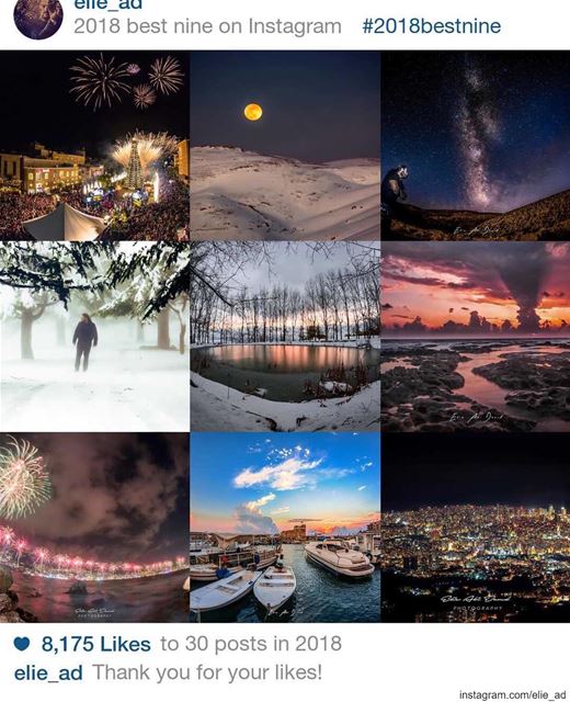 Memories and passion. Thank you 2018 ❤️📷  bestnine2018  lebanon ...