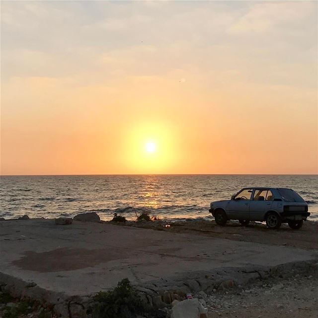 Memories from the lebanese sunsets. Have a nice evening 🌅 🇱🇧•..... (Byblos - Jbeil)