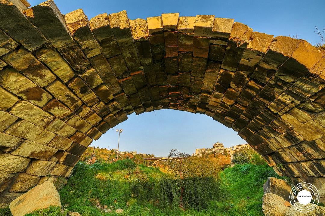 Men build too many walls and not enough bridges... ( Ghazir ).  bridge ... (Ghazir, Mont-Liban, Lebanon)