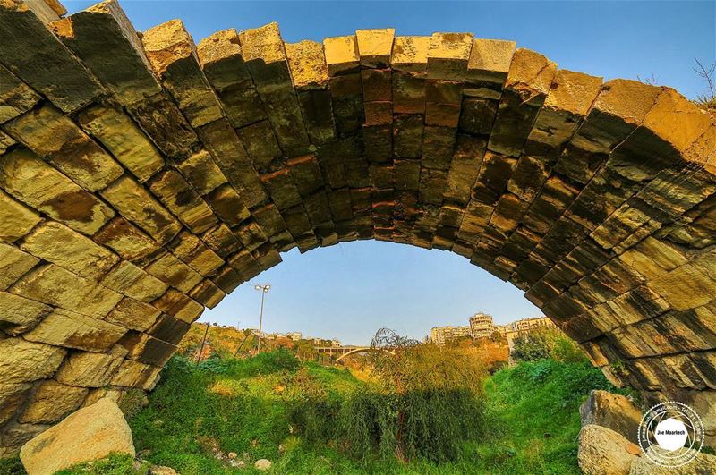 Men build too many walls and not enough bridges... ( Ghazir ).  bridge ... (Ghazir, Mont-Liban, Lebanon)