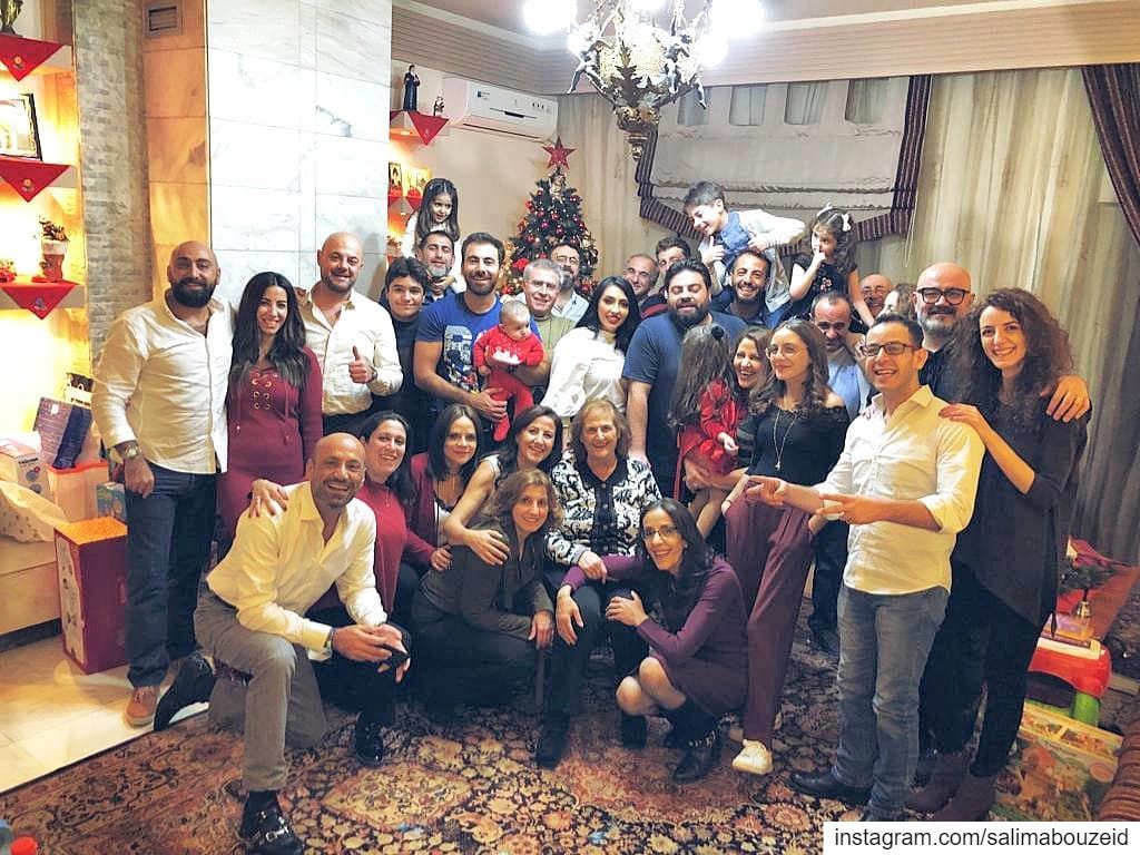 Merry Christmas from all of us, Here's to a season of love and harmony ❤... (Lebanon)