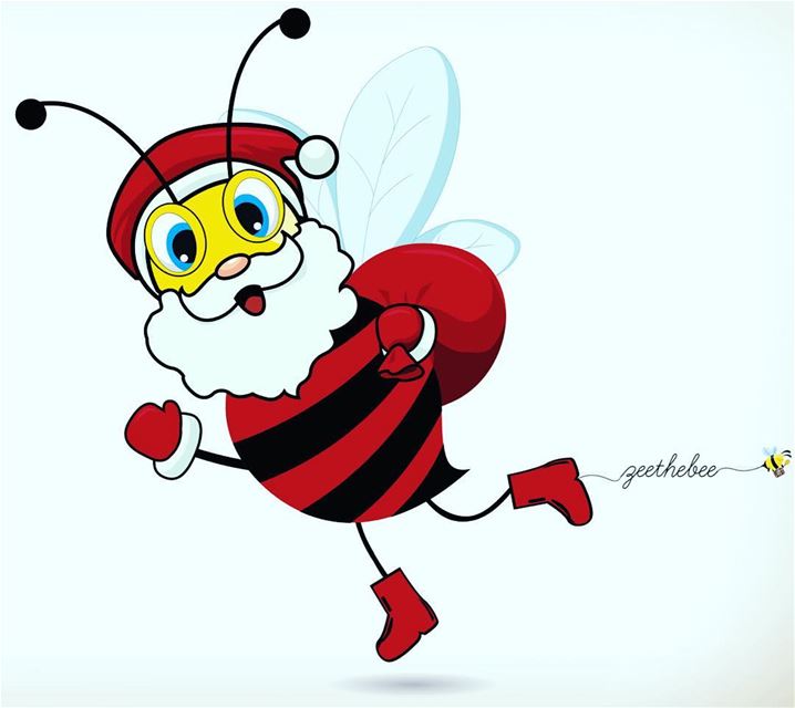 Merry Christmas from Santa Bee 😍🐝🎅🏼🎄🎁... santa  santaclaus  bee ... (Sydney, Australia)