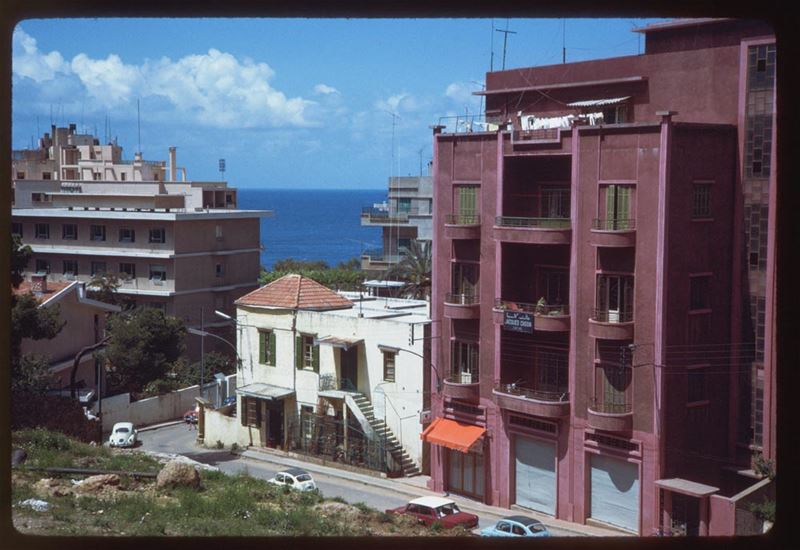 Minet el Hosn near Beirut sea  1965 