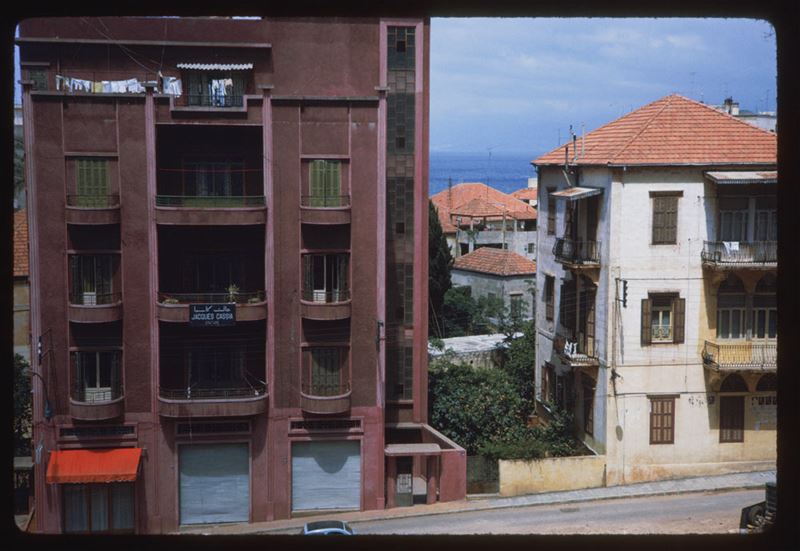 Minet el Hosn near Beirut sea  1965 