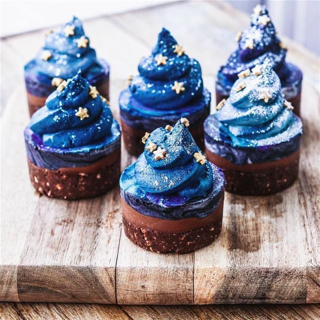 🌌Mini Galaxy cheese cakes🌌@sobeautifullyreal🎇...........🌌� (Germany)