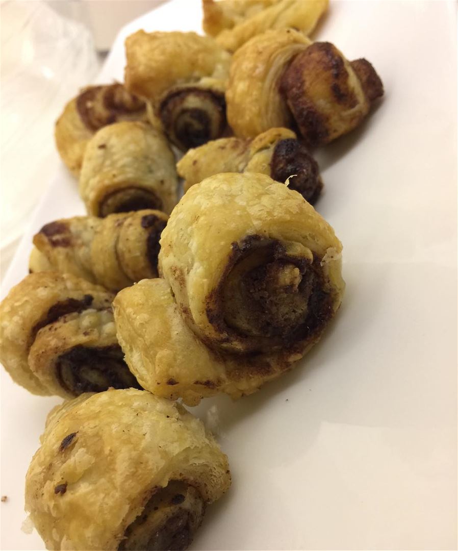  mini  nutella  rolls  yum  instafood  foodporn  lebanon ...