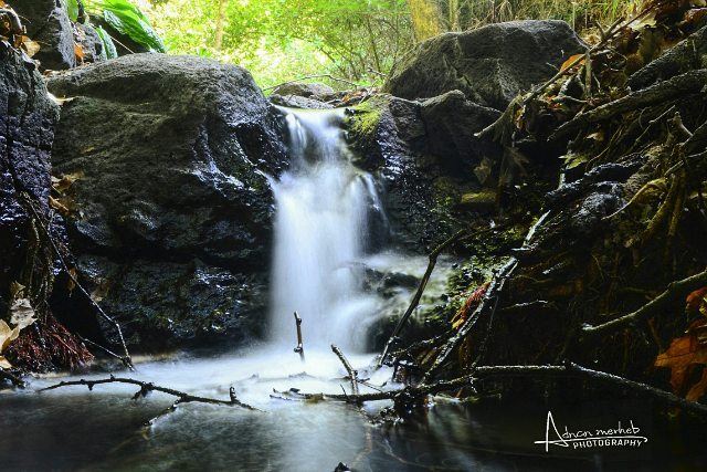 Mini waterfall 😍 nature  socialenvy  sky  sun  summer  beach  beautiful ... (Bardé, Liban-Nord, Lebanon)
