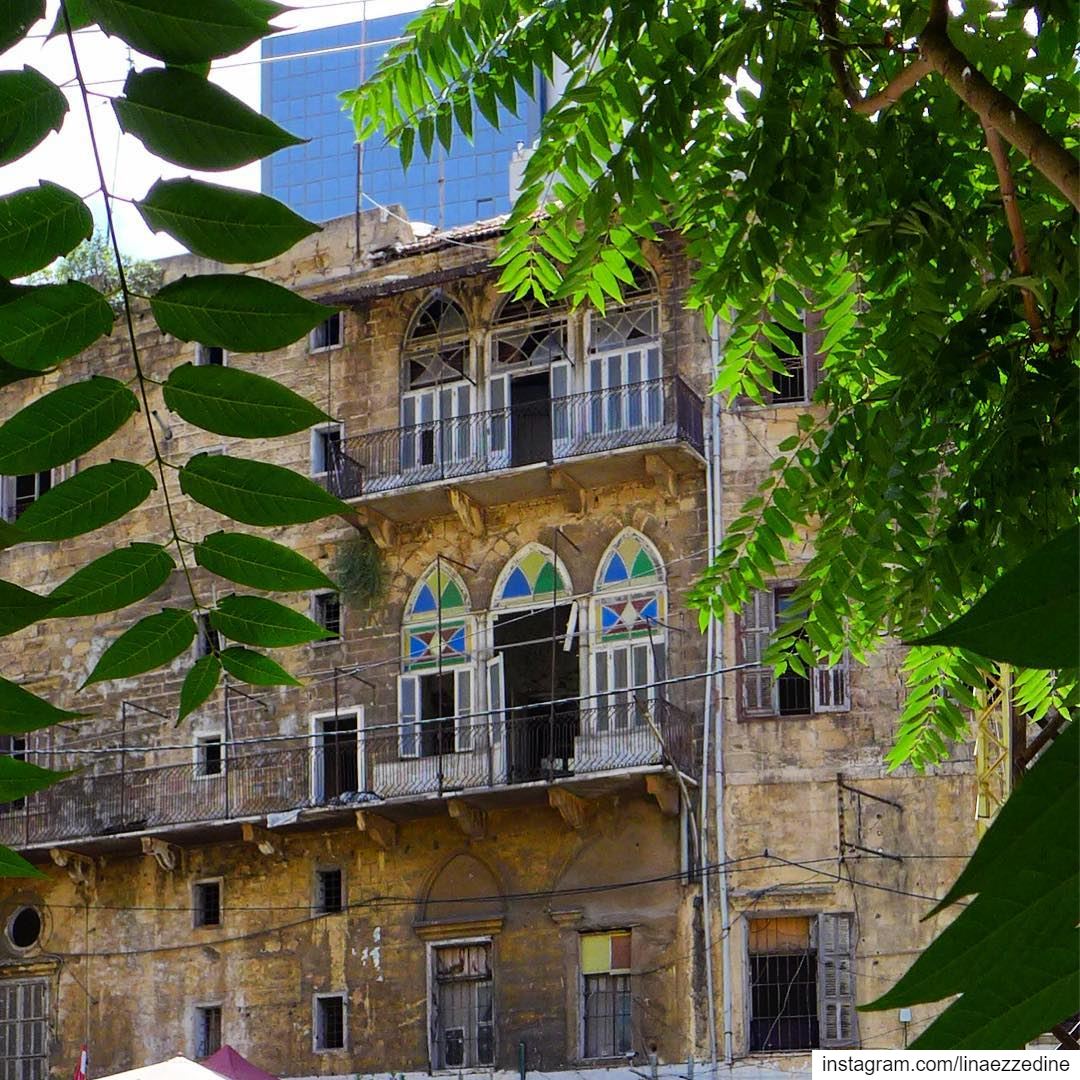 Modernisme, overlooking history..  abandonedplaces  beirut ... (Ain El Mreisse, Beyrouth, Lebanon)