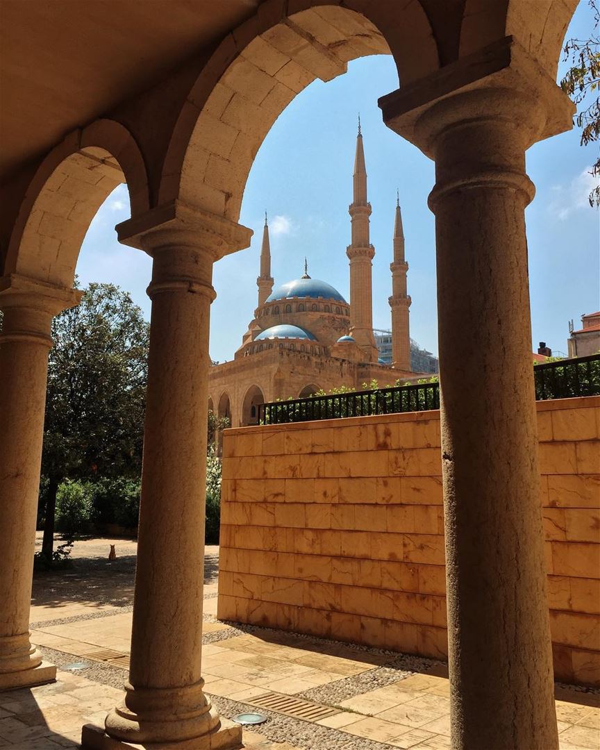 Mohammad Al-Amin mosque  mosque  beirut  beyrouth  lebanon  sunni  vsco ... (Mohammad Al-Amin Mosque)