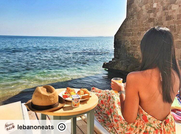 "Moments like these are irreplaceable 🌊 Credit @luciariachy  lebanoneats...